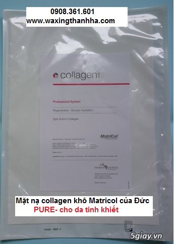 Mặt nạ collagen khô của Đức hiệu Matricol - 4