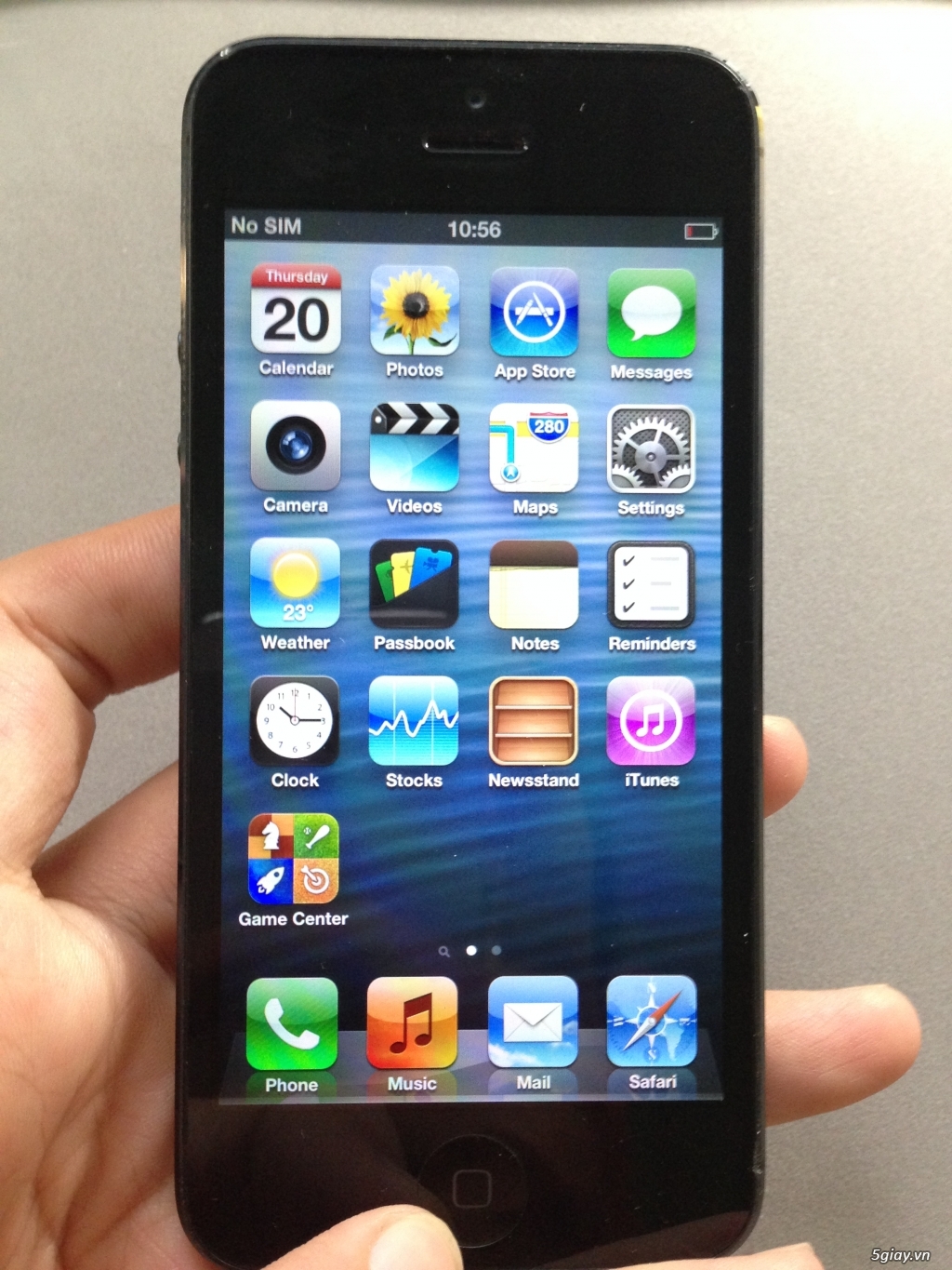 iPhone 5 64Gb đen IOS 6.1.4 hàng hiếm zin - 4