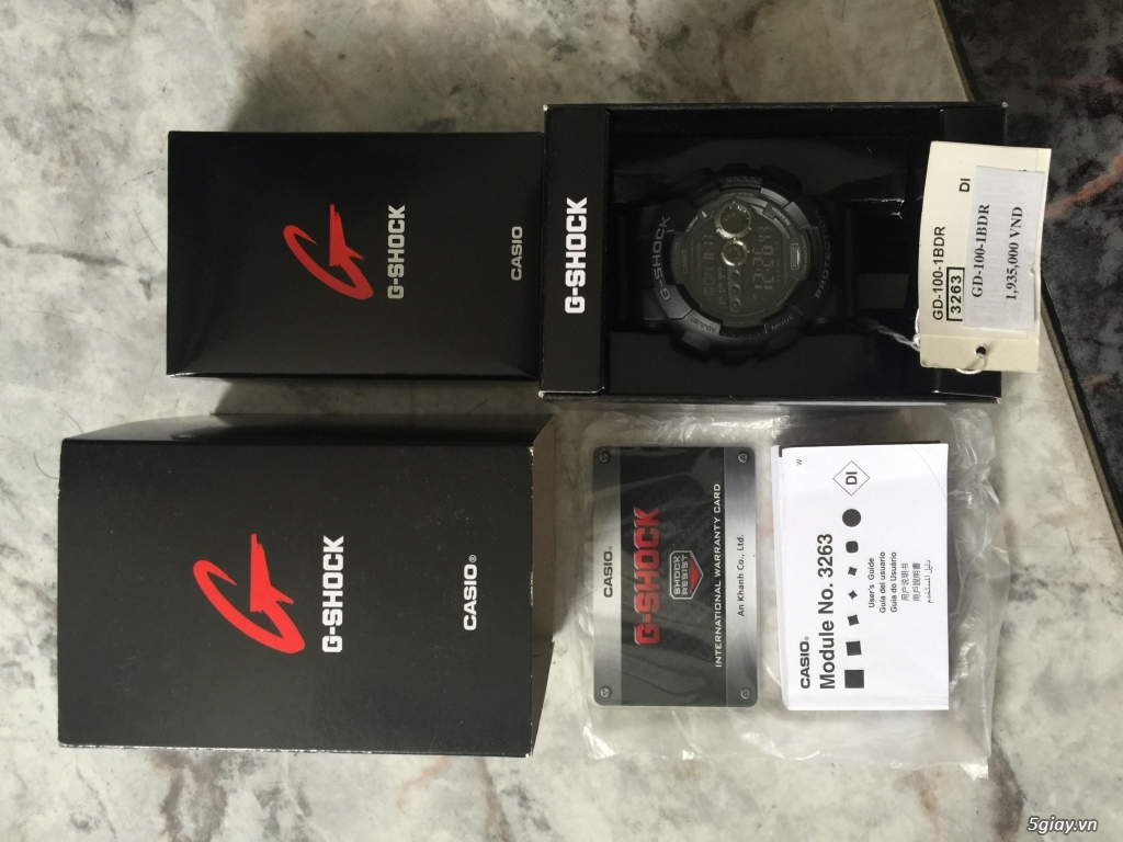 Bán Casio G-Shock Model GD100 mới 100% giá rẻ hơn hãng - 2