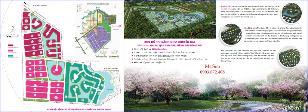 Dự án 268triệu/nền trong khu an ninh biệt lập phía Đông Sài Gòn.Cam kết thuê lại 60tr/năm.C/khau 21% - 7