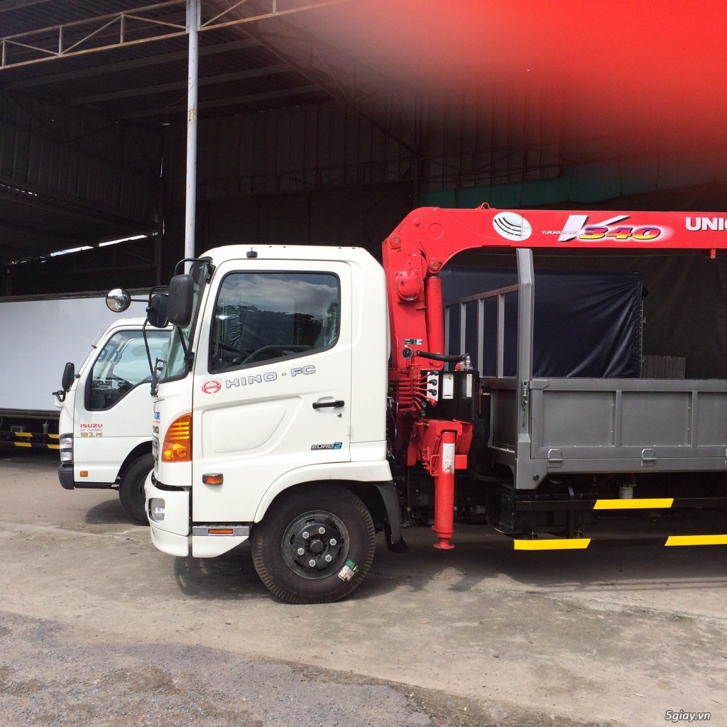xe cẩu Hino FC - 3