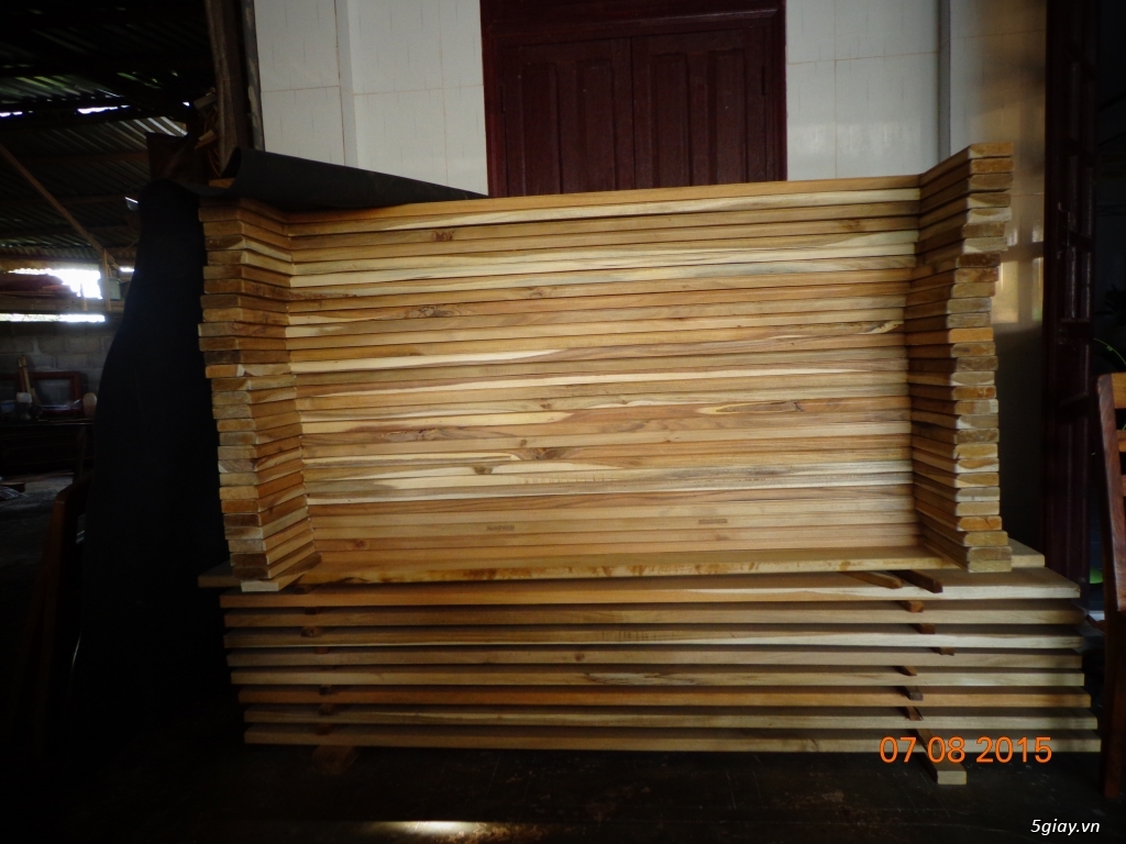 Thanh lý Giường gỗ tràm tự nhiên giá chỉ 1.400.000đ/cái - 5