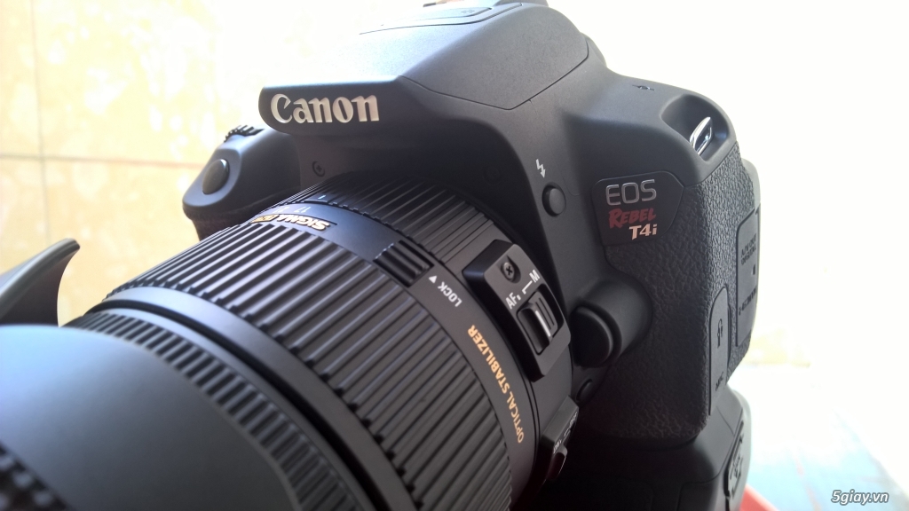 Canon T4i(650d) + Sigma 17-50mm F2.8 EX DC HSM (Fullbox) - 6