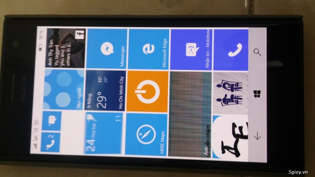 Lumia 730 màu đen full box bh tgdd 2/2016