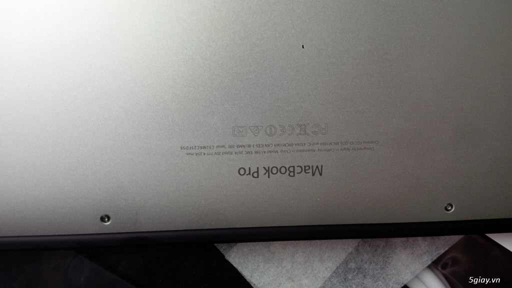 Bán hoặc giao lưu Macbook pro retina 15 inch fullbox ME 293 late 2013 - 2