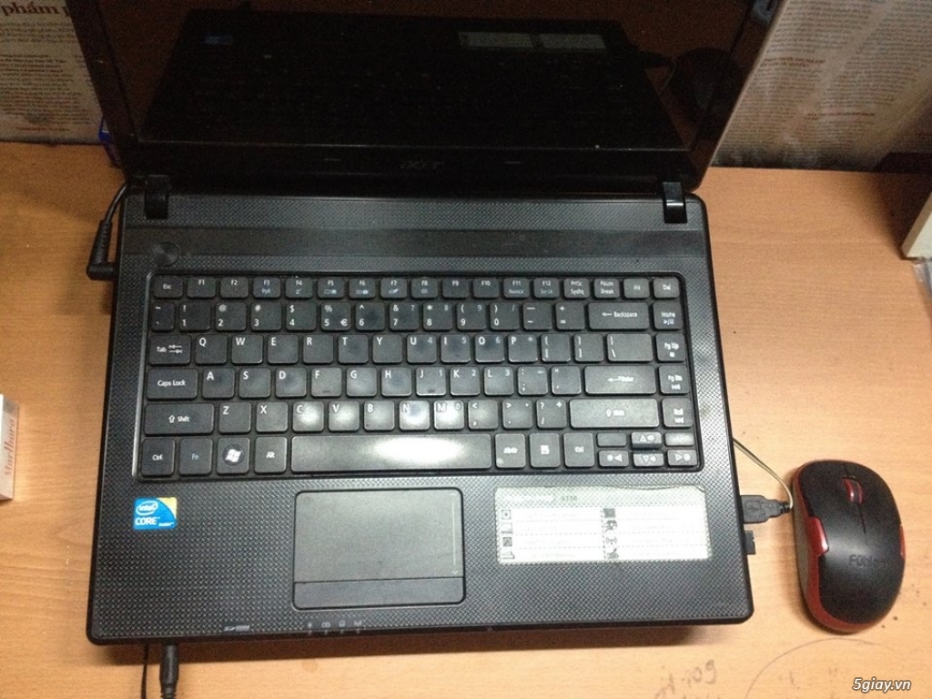 Laptop Acer Aspire 4738 màu đen cũ giá rẻ - 3