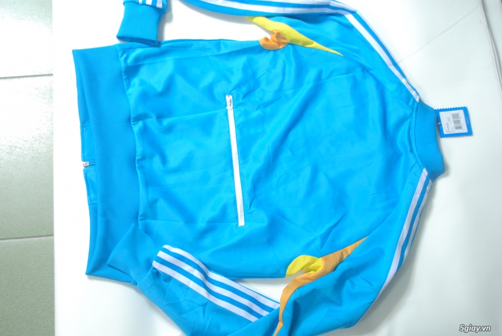 Áo khóac Hàng Aut 100% Chính Hãng Adidas Originals OT Track Top Jacket Blue Massive Savings - 3