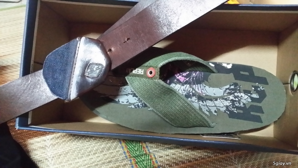 Bán dây nịt replay tặng đôi dép replay - 4