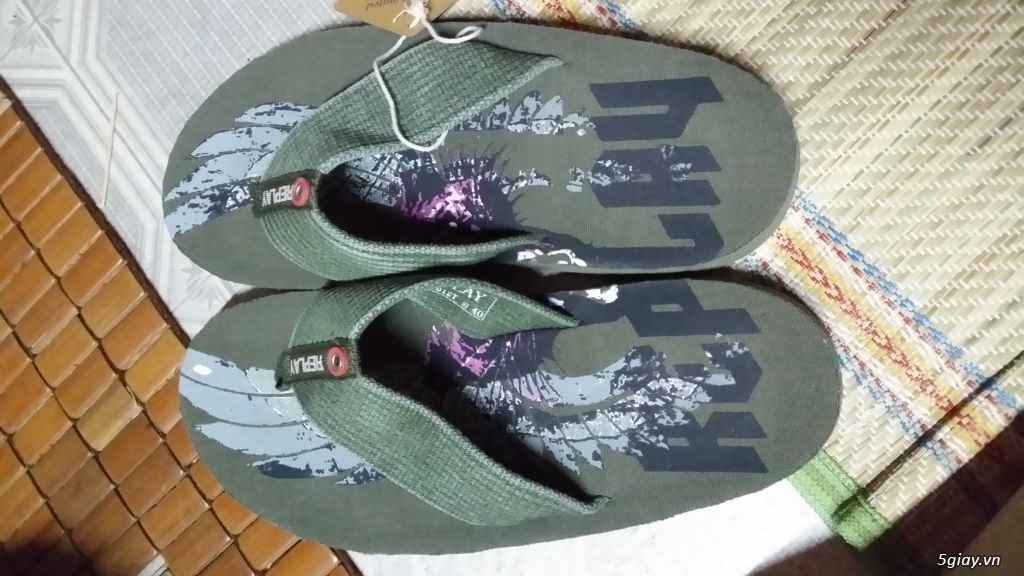 Bán dây nịt replay tặng đôi dép replay - 1