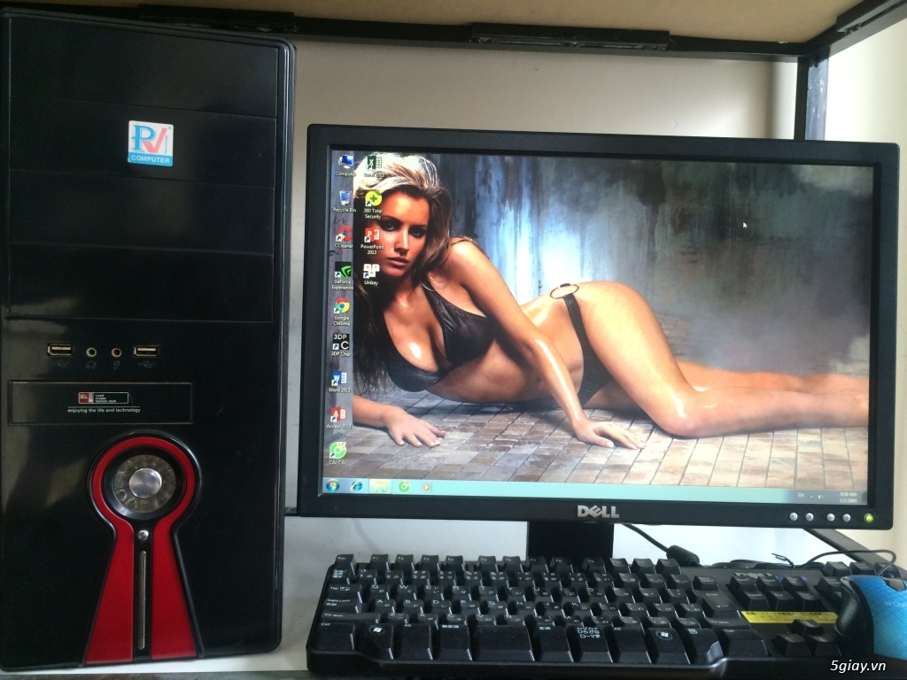 Bộ Intel® Core 2 E8500 R 4G LcD 19wide/vga1 gbb - 1