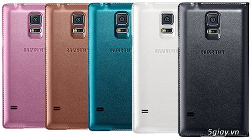 Bao da Galaxy S5 / S5au S-view chính hãng  có CHIP NFC - 1