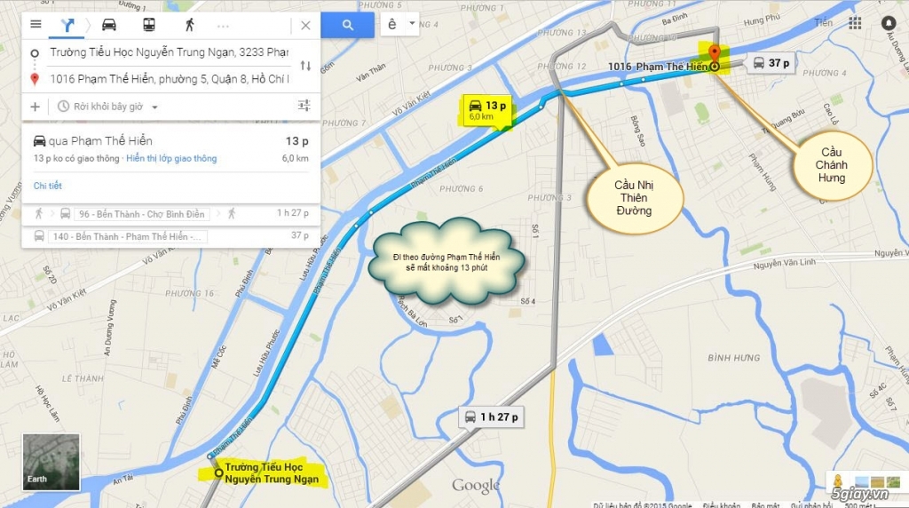 Cần bán mảnh đất chính chủ đường Phạm Thế Hiển, P7, Q8 (6x18 m2) - 1