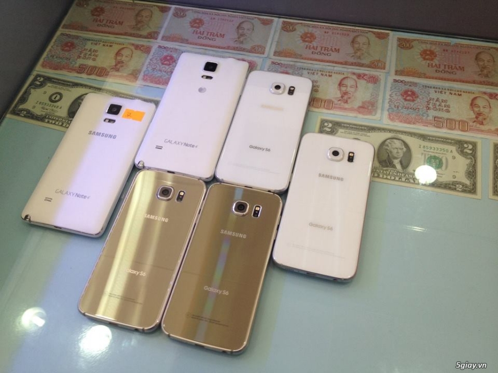 Samsung Galaxy S6 và Note 4 hàng Mỹ xách tay đã UNLOCK đẹp như mới! - 1