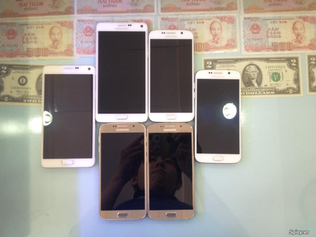 Samsung Galaxy S6 và Note 4 hàng Mỹ xách tay đã UNLOCK đẹp như mới!