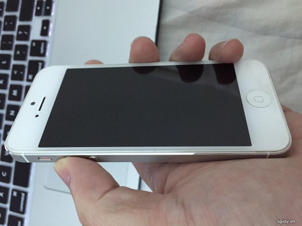 iPhone 5 16Gb White, Quốc tế, giá ra đi nhanh 4.5 triệu. - 1
