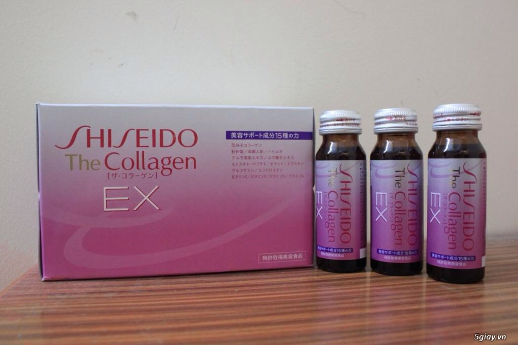 Sỉ và Lẻ Collagen Pure white-Collagen shiseido Ex- Nhau Thai Ngựa Plaenzyme - 3