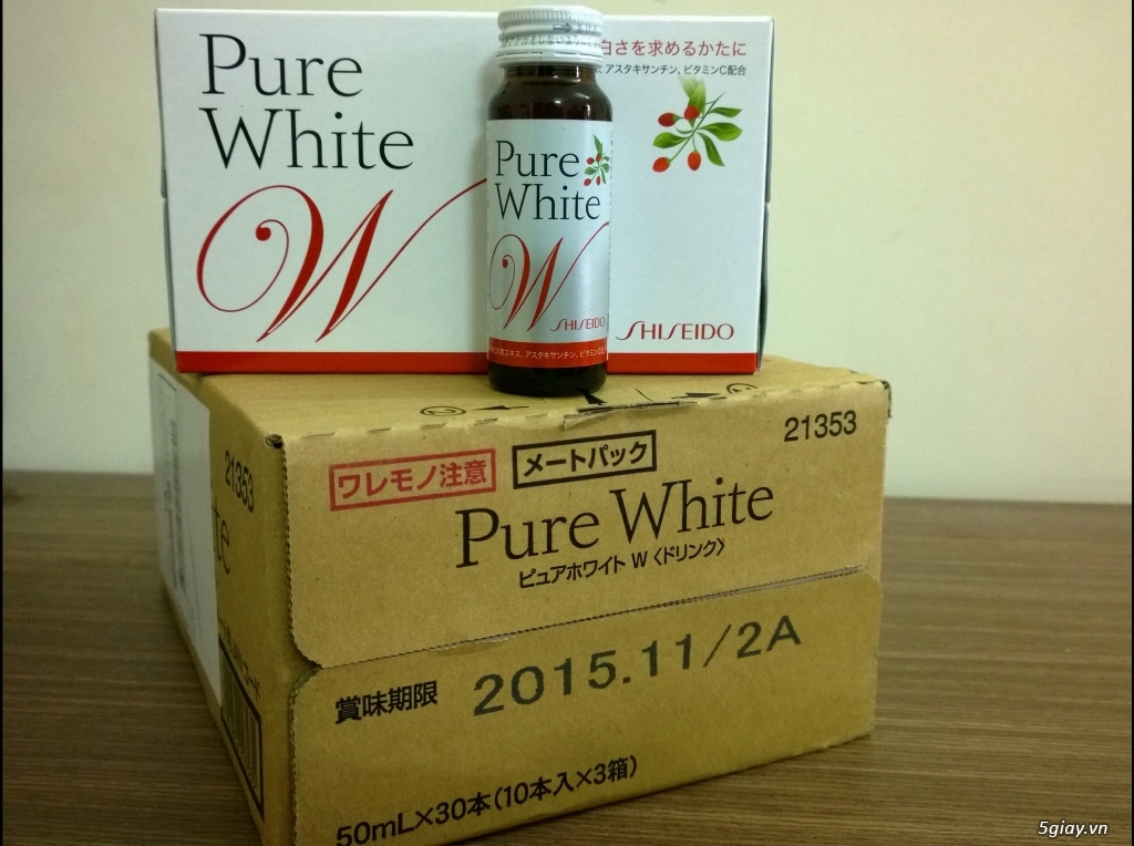 Sỉ và Lẻ Collagen Pure white-Collagen shiseido Ex- Nhau Thai Ngựa Plaenzyme - 2