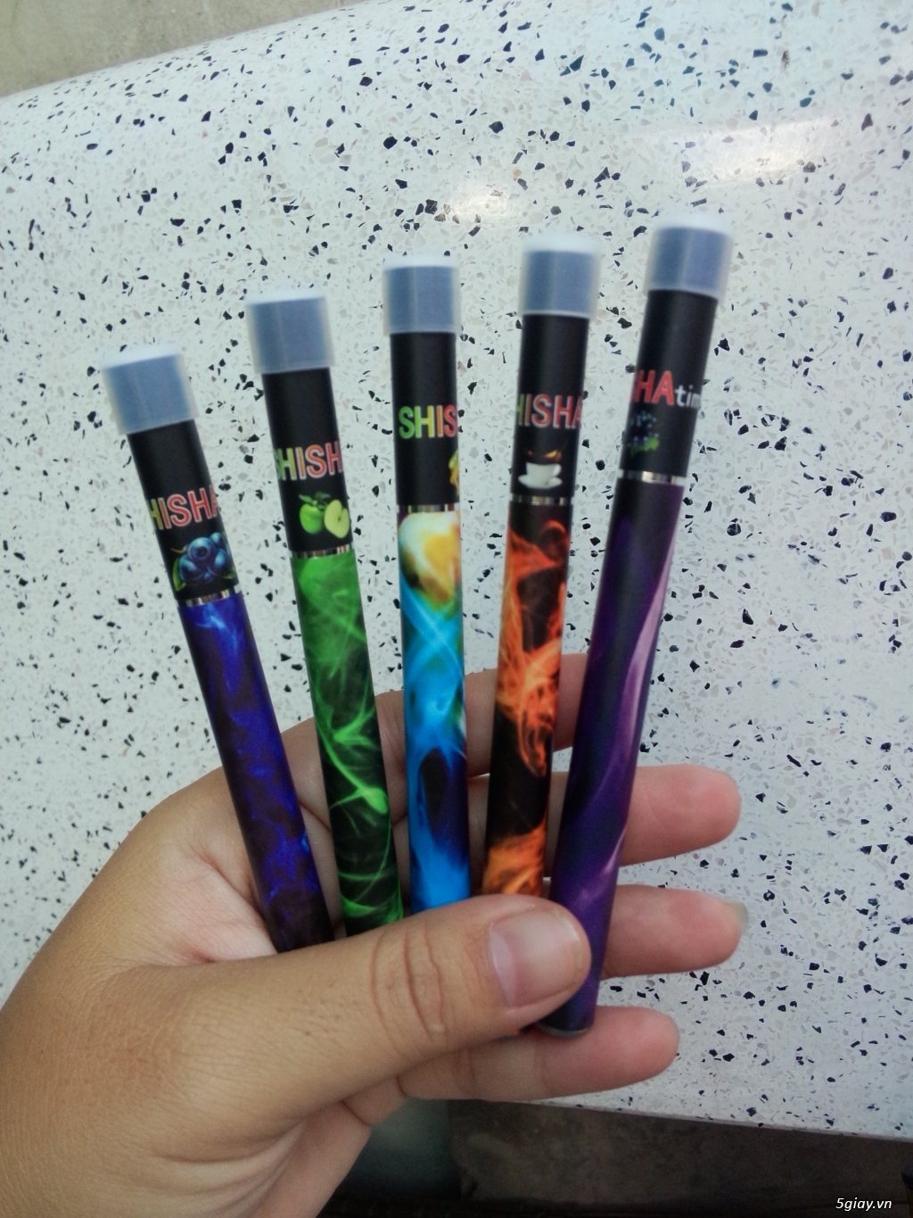 Shisha pen 500 hơi (made in USA, bao check code) 5giay