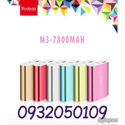 HCM - Nhà phân phối bán lẻ pin sạc dự phòng YooBao - Hàng chính hãng BH 1 đổi 1 - Giá tốt nhất VN!!! - 6