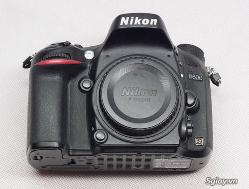 Nikon D600 và 1 số len VIP - 3