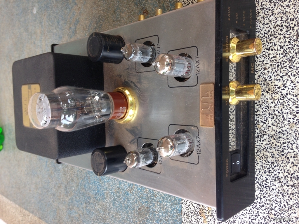 Ampli đèn 811A SE MKII Thi Văn, Pre đèn Meixing Mingda MC-7R - 4