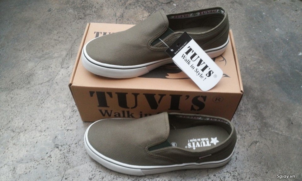 Giày TUVI'S chính hãng - Chuyên cung cấp sỉ & lẻ giày vải búp bê, slip on,dây hiệu Tuvi's... giá rẻ - 1