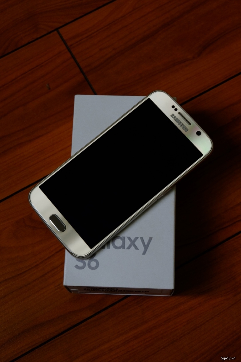 Galaxy S6 gold chính hãng, đẹp long lanh, bảo hành còn 9 tháng
