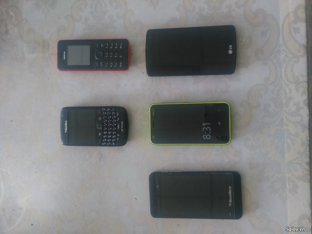 Thanh lý: BB Z10,9780; Sony Z Ultra Nokia Lumia 620, 107, LG L-fino