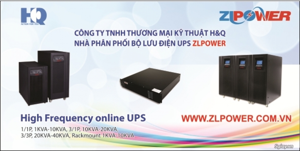 UPS ZLPOWER T3K công nghệ Germany