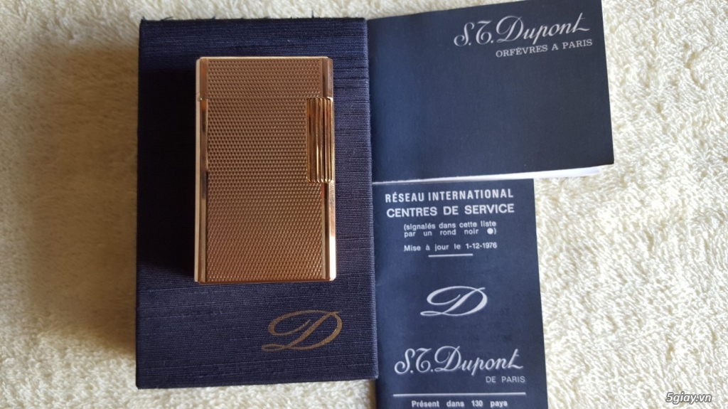 St Dupont 1Line.Hàng cực hiếm. XS 1976