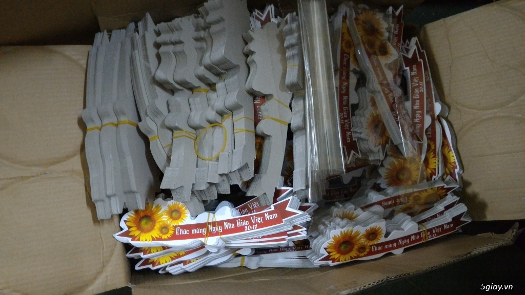 Phụ liệu ngành hoa - Cung cấp nhãn cắm lẳng hoa sỉ và lẻ (Giá rẻ nhất so với thị trường) - 15