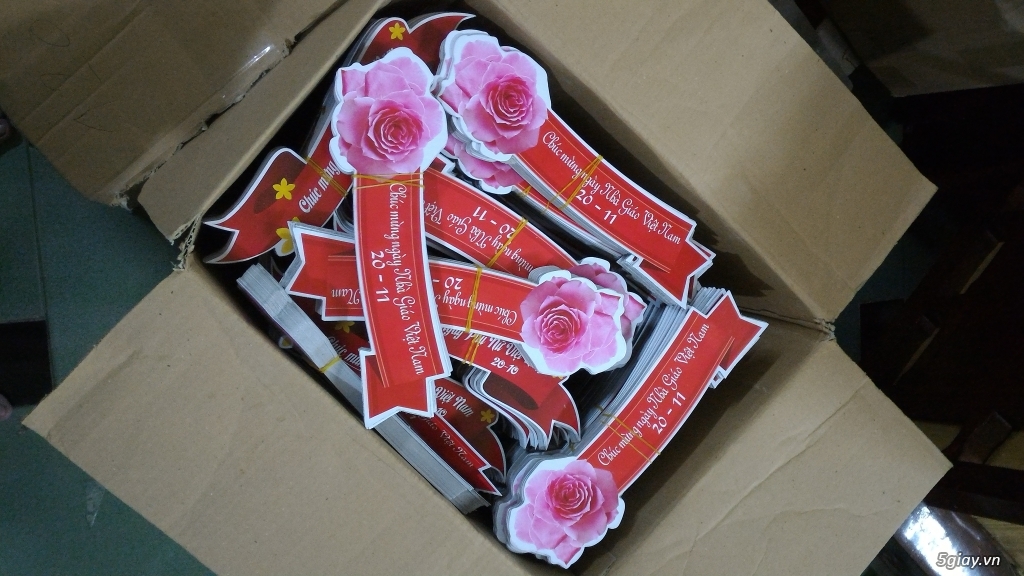 Phụ liệu ngành hoa - Cung cấp nhãn cắm lẳng hoa sỉ và lẻ (Giá rẻ nhất so với thị trường) - 5