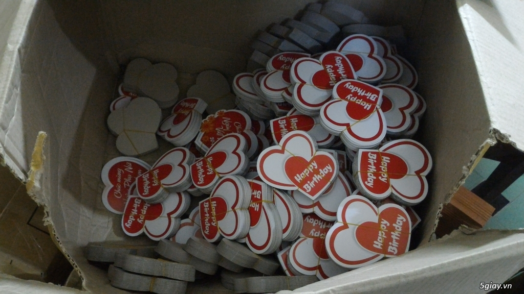 Phụ liệu ngành hoa - Cung cấp nhãn cắm lẳng hoa sỉ và lẻ (Giá rẻ nhất so với thị trường) - 14