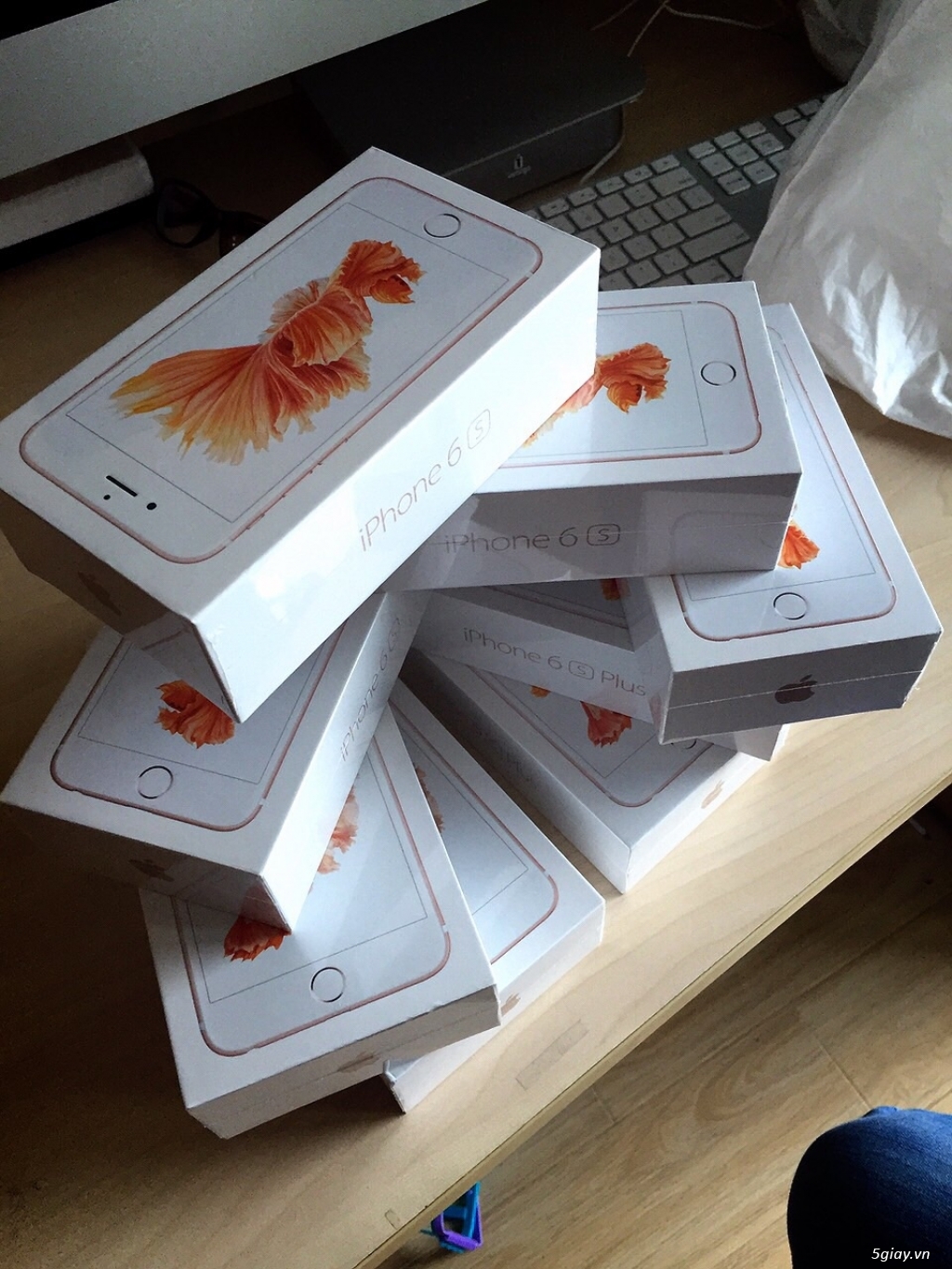 IP6s 16g Rose - Hàng úc nguyên seal 19tr - 4