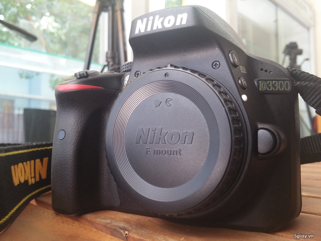 [Hình thật] - Bán máy ảnh Nikon D3300 - New 99%. Ít dùng ban rẻ.
