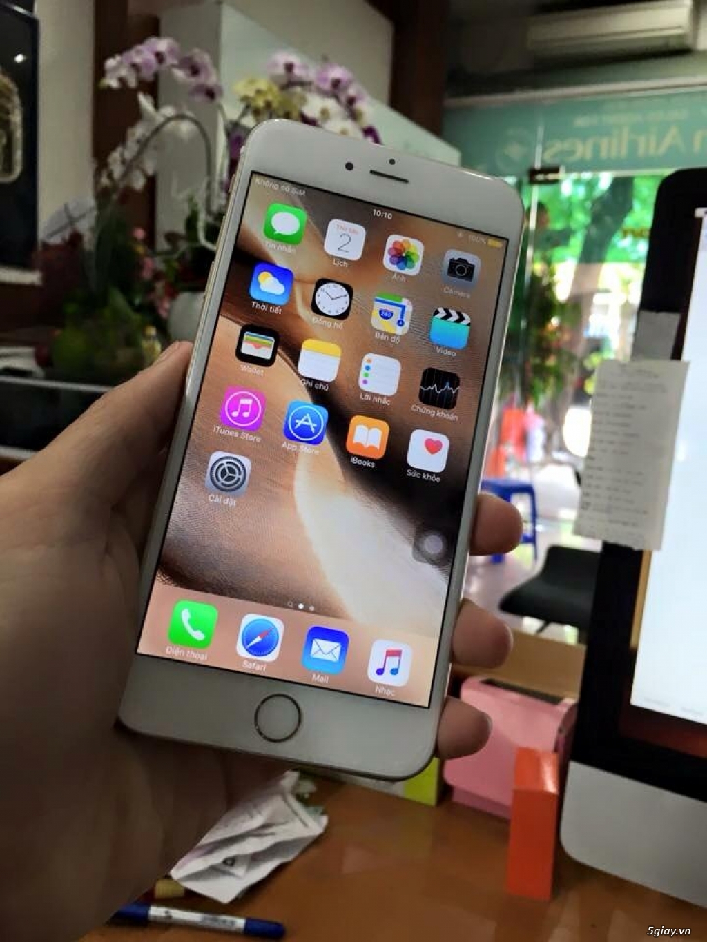 iPhone 6 Plus 64G Gold Giá Sock - 1