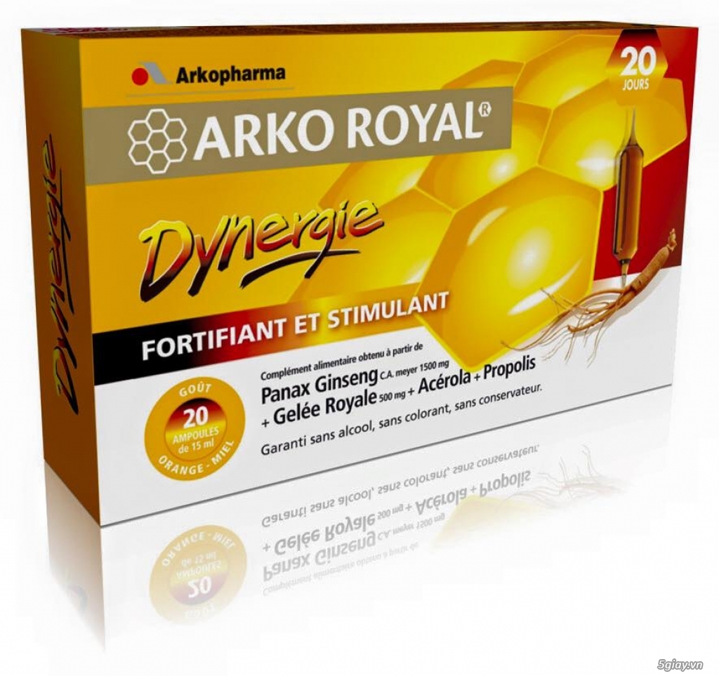 Sữa ong chúa Arko royal hàng Pháp có bill mua hàng tại Pháp