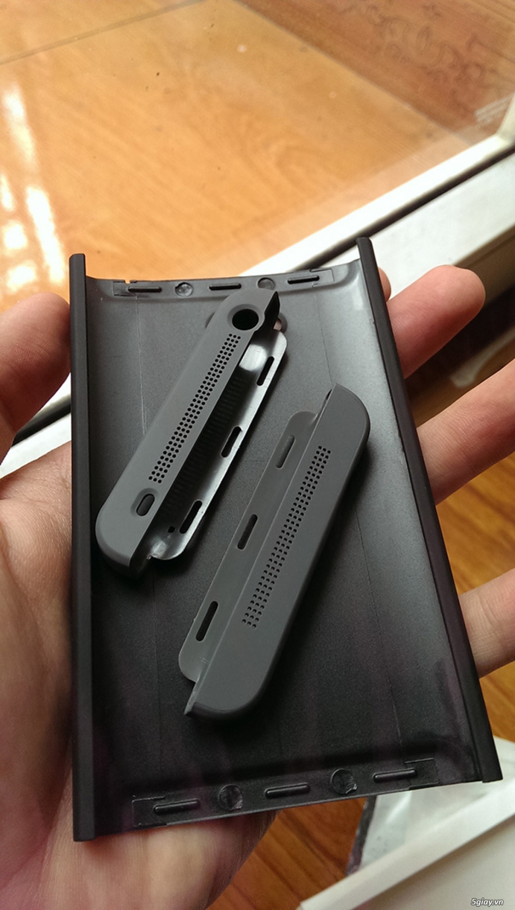 Bán case HTC ONE M7 double dip (3 mảnh) nhựa sơn mờ mới vừa bóc tem - 5