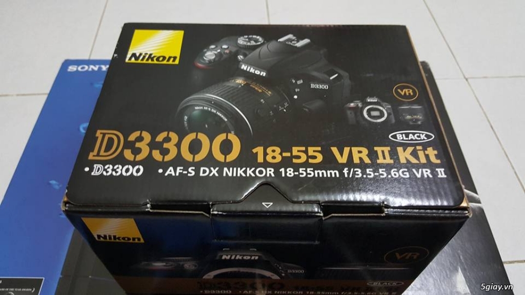 Nikon D3300, Len 18-55 mm + Gopro hero 4 session giá tốt !