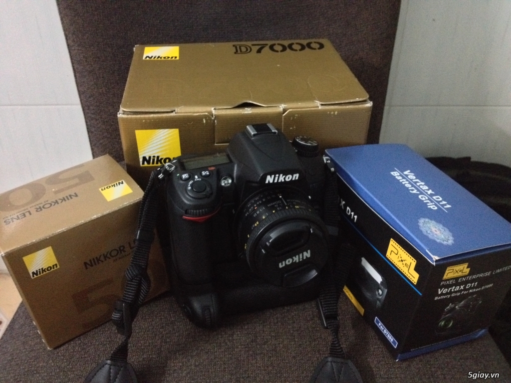 Nikon D7000 nguyên bộ và vài lens