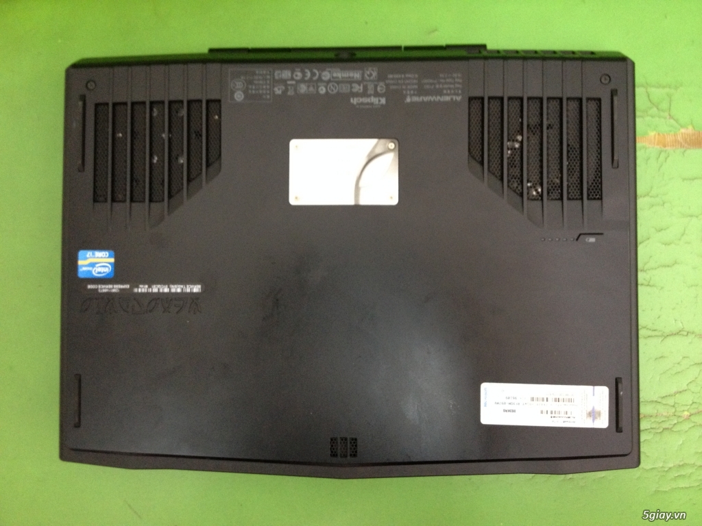 Alienware M14X 14:Laptop dành cho game thủ và đồ họa,máy còn rất mới 99%,zin 100% chưa bung máy - 1