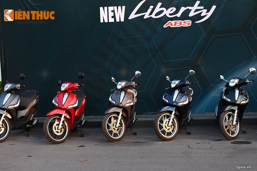 Mua Trả góp Liberty  ABS 2015/ Vespa Primavera-Sprint -GTS 0 lãi suất /12 tháng