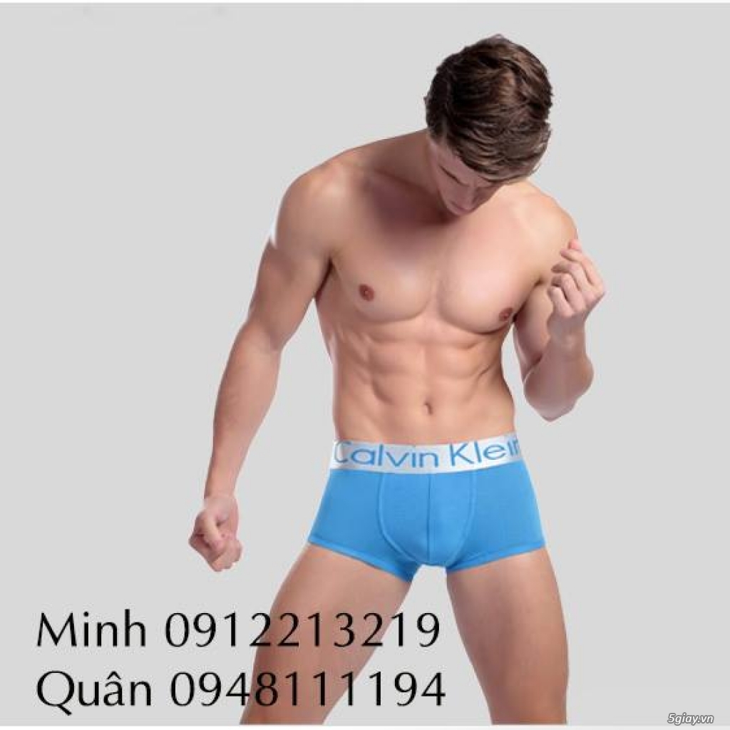 Qman Shop. Chuyên cung cấp sỉ lẻ quần lót nam Ck Boxer + Tam giác hàng nhập khẩu full box - 2