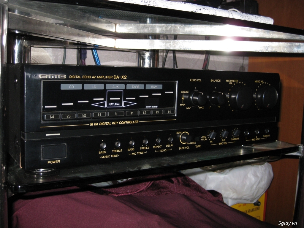 AMPLI KARAOKE BMB DAX2 5giay