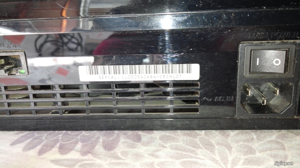 Thanh lý PS3 Fat 80gb, hack full, chưa bị lỗi gì,Full box - 1