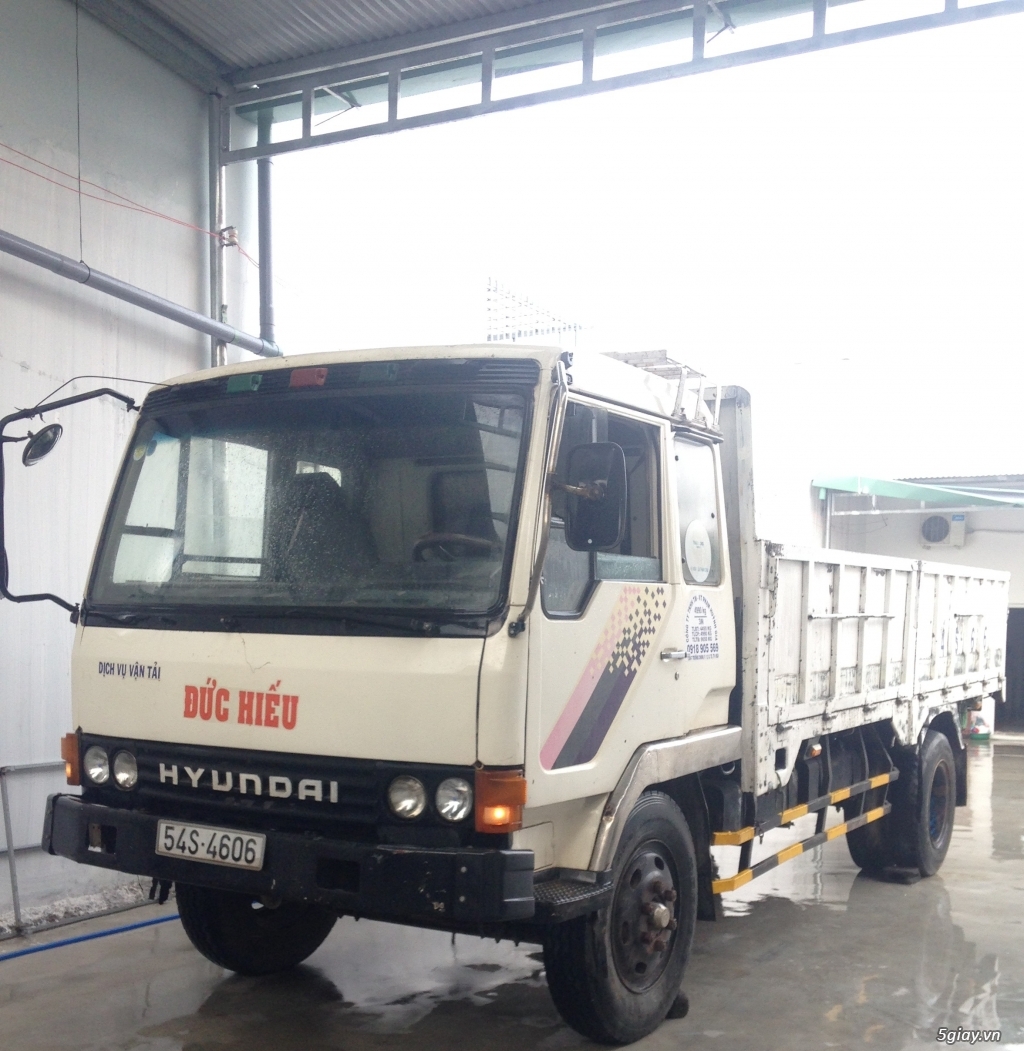 xe tải hyundai 5 tấn, đời 1994, máy zin không đổ hơi, giá 175tr