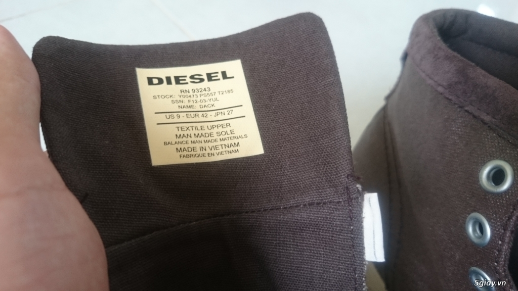 Giày Diesel Dack T2185 mới 100% đẹp, chính hãng, giá rẻ! - 1