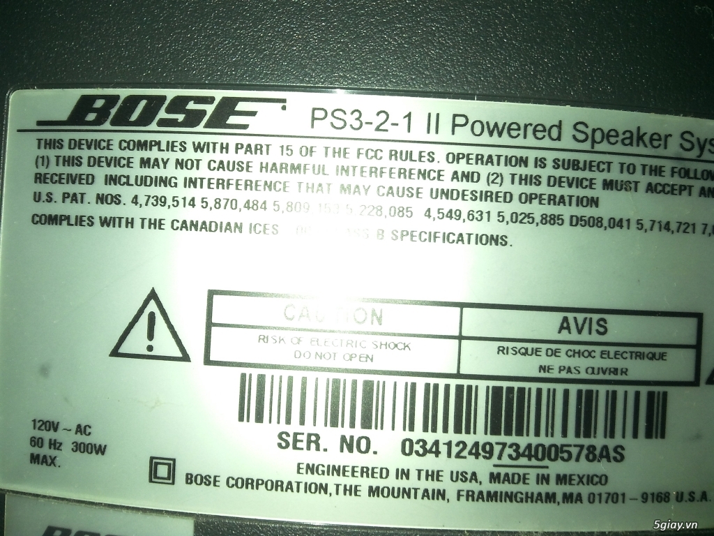 bose lifestyle 321 system series ii