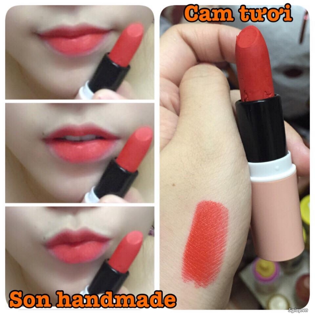 SON TƯƠI CAO CẤP- SON HANDMADE CHẤT NHƯ SON HÃNG - 5