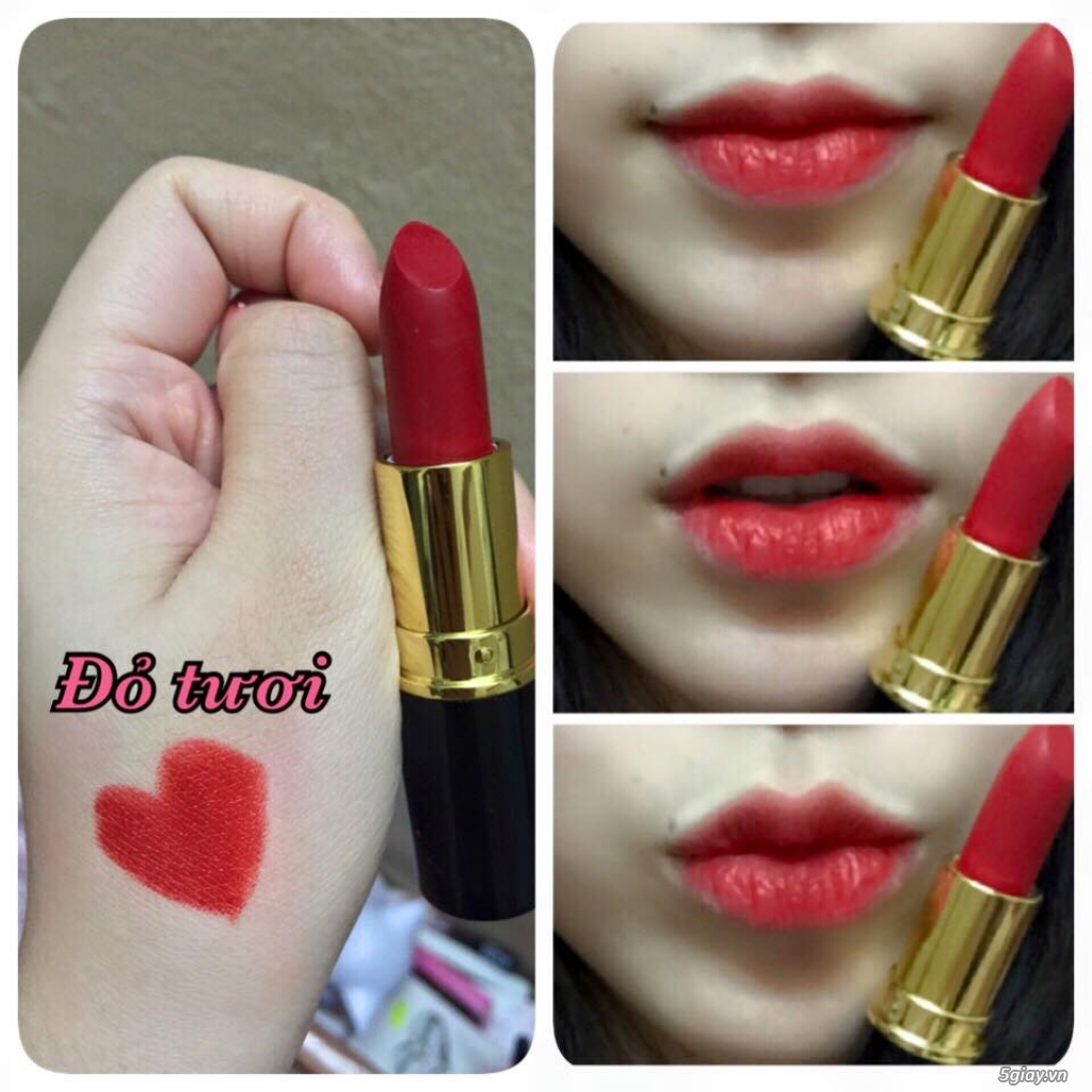 SON TƯƠI CAO CẤP- SON HANDMADE CHẤT NHƯ SON HÃNG - 11
